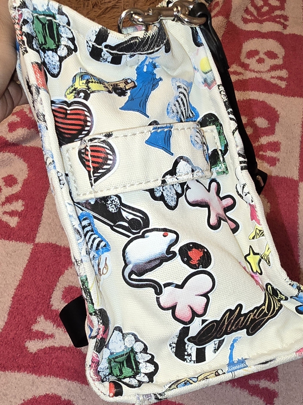 Marc Jacobs The Medium Sticker Canva The Tote Bag - Picture 4 of 5